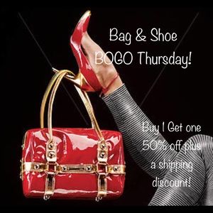 Purse and shoe discount today only!!